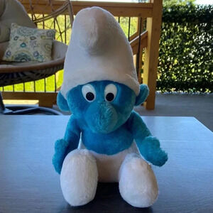 Ganz Bros |  Vintage Smurf Stuffy - Peyo 1979